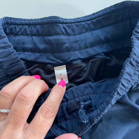 Lululemon Track That Shorts | Navy | 4 - Picture 6 of 6